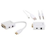 S-link SL-MHVS15 Mini HDMI to VGA+Audio Çevirici