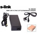 S-Link SL-NBA90 90W 19V 4.74A 5.5-3.0 Samsung Notebook Bataryası