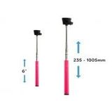 S-link SL-S35 Pembe Selfie Çubuğu