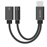 S-Link SL-TA45M Gri Metal Typec To 3.5 Jack Typec Çevirici