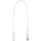 S-LINK SL-TA50 Beyaz Type-C M to 3.5mm Audio F 20cm Çevirici