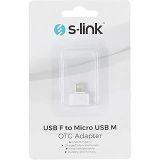 S-Link SL-TAOTG15 USB F to Micro USB M OTG Çevirici