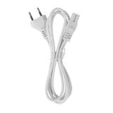 S-link SL-TP2 1.5m 0.75mm TEYİP FİŞİ Power Kablosu - Notebook Adaptör Işıldak Power Kablo 2 Pin Elektrik Güç Kablosu (50)