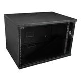 S-Link SL-U12 12U W 530 mm D 400 mm Siyah Yeni Nesil Soho Rack Kabin