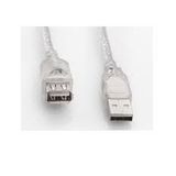 S-Link SL-U2005 USB 2.0 5 mt Şeffaf Yazıcı Kablo
