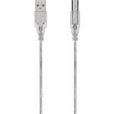 S-Link SL-U2020 USB 2.0 2m Şeffaf Yazıcı Kablo