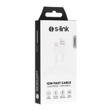 S-Link SL-X207E 2 A Lightning Güvenli Hızlı Data ve Şarj Kablosu