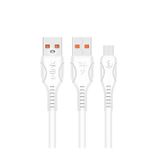 S-link SL-X241 3A Micro Usb Güvenli Hızlı Data + Sarj Kablosu
