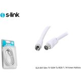 S-Link SLX-841 1.8 mt TV 9.5M to RG6 F-M Anten Kablosu