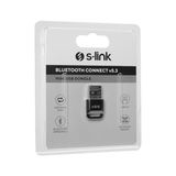 S-Link SLX-BL053 Bluetooth 5.3 Alıcı, Mini Dongle USB Adaptör, Win7/8/10/11 Tak Çalıştır, Ço