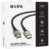 S-Lınk SLX-HD4K10 10 mt Metal V2.0 4K (4096*2160) 30Hz HDMI Kablo
