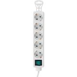 S-Link SPG-F05 Beyaz 1.5 mt Kablo 306 Joulez 5 Soket Akım Korumalı Priz