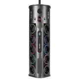 S-link Swapp 3m Kablolu Sp10af 3m 1860 Joule 1.5mm 1 Usb 1 Type-c 2.1a/5v 16a 250v 3680w 10lu Akım Korumalı Priz
