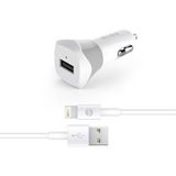 S-Link Swapp IP-SW18 5V 1A Lightning Beyaz/Gri Araç Şarj Cihazı