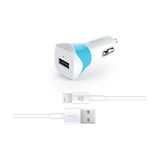 S-Link Swapp IP-SW18 5V 1A Lightning Beyaz/Mavi Araç Şarj Cihazı