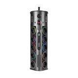 S-Link Swapp SP10AF Gri 3m 1860 Joule 1.5 mm 1 USB 1 Type-C 2.1A 5V 16A 250V 3680W 10'lu Akım Korumalı Priz