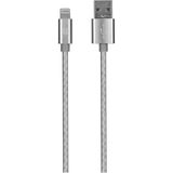 S-Link Swapp SW-C602 1m 2A iPhone Uyumlu5/6/iPad Metal Kılıflı Gümüş Lightning Kablosu