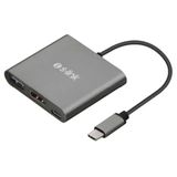 S-Link Swapp SW-U515 Metal Type C to 4K HDMI + USB 3.0 + Pd Kablo Çevirici