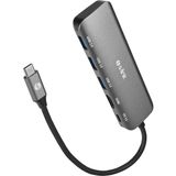 S-Lınk SWV-USBC030 Type-C To HDMI 3xusb3.0 1xpd Metal USB Hub ve ÇEVIRICI(1923) - TK002M-6W36K0 - Çok Renkli