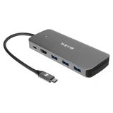 S-Lınk Swv-Usbc036 6 İn 1 Gri Metal Type-C To Hdmı+Usb3.0+Pd3.0 Usb-C 3.1 Sata Ssd Depolama Fonskiyonlu Hub Kablo