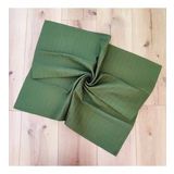S-Mall Müslin Bebek Battaniyesi -Koyu Yeşil -%100 Pamuk -70x80 cm