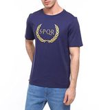 S.P.Q.R Erkek%100 Pamuk T-Shirt ARES LACİVERT LACİVERT S