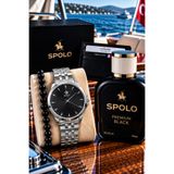 S.POLO HEDİYELİK SET SAAT-PARFÜM-BİLEKLİK-KARTLIK ÖZEL KUTULU SEVGİLİLER GÜNÜ HEDİYESİ BABALAR GÜNÜ HEDİYESİ DOĞUM GÜNÜ HEDİYESİ
