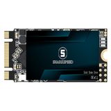 S SHARKSPEED SSD 64 GB M.2 2242 NGFF 42mm SATA 3 Dahili Katı Hal Sürücüsü Masaüstü Dizüstü Bilgisayar için (M.2 2242, 64 GB)