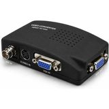 S-Video / Bnc / VGA Dönüştürücü Dijital Switcher ve Çevirici Adaptör S-Video Bnc - VGA Çevirici ve Dijital Switcher Adaptör