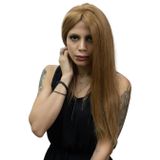 S-Well Medikal Tül Peruk Angel Plus Koyu Karamel