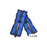 S ZEYREK 0.5 Kg × 2 Adet Toplam 1 Kg El Ayak Bilek Kas Güçlendiriçi Ağırlık Seti Kum Ağırlık Torbası SEMİH6872