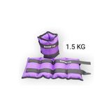 S ZEYREK 1.5 Kg × 2 Adet Toplam 3 Kg El Ayak Bilek Kas Güçlendiriçi Ağırlık Seti Kum Ağırlık Torbası