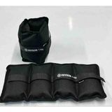 S ZEYREK 1 kg × 2 Adet Toplam 2 kg El Ayak Bilek Kas Güçlendiriçi Ağırlık Seti - 1 kg x 2 Adet - Siyah