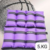 S ZEYREK 5 kg × 2 Adet Toplam 10 kg El Ayak Bilek Kas Güçlendiriçi Ağırlık Seti - 5 kg x 2 Adet - Mor