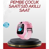 S10 Konum Takip ve Güvenlik Akıllı Çocuk Saati - Mavi
