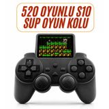 S10 Sup Oyun Kolu İle Eğlence Hep Yanında Tv Bağlantılı Nostaljik Oyun Konsolu 520 Oyun Tek Cihazda