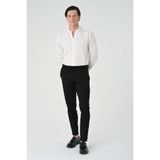 S13 Store Erkek Hakim Yaka Uzun Kollu Slim Fit Gömlek