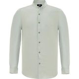 S13 Store Regular Fit Hakim Yaka Erkek Gömlek - 2XL - Açık Haki