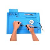 S160 Isıya Dayanıklı Silikon Ped Mıknatıslı Tamir Pedi 45X30Cm (258365183)