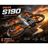 S190 Fırçasız Motor 2BATARYA&25DAKIKA Uçuş 720P Çift Kamera Taşıma Çantalı Drone - Çok Renkli - Standart