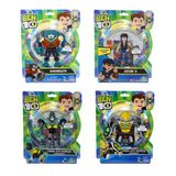S1W10 Ben 10 Aksiyon Figürler - Omni-Kix Armor Cannonbolt