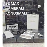 *s2 Max* Kameralı Bt Özellikli Konuşma Özelliklidil Çevirici Translateyapay Zekâ Destekli Meta Gözlük - Siyah
