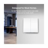 S220, Akıllı Işık Anahtarı, Uzaktan Kumanda, Aletsiz Pil Değiştirme, Nötr Gerekmez, Tüm Ampullerle Uyumlu, Alexa ve Google Home ile Çalışır, Tapo Hub Gereklidir Ayrıca Satılır