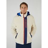 S242039-102 Outdoor Fleece Full Z Beyaz Erkek Fermuarlı Yaka Zip Ceket