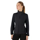 S242063-001 W Outerwear Padded Jack Siyah Kadın Spor Mont