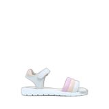 S24V024 Kifidis-Kids Kız Çocuk Deri Sandalet 24-30 Sarı 30-31