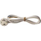s3elektrik Fiş Baskılı TTR Kablo 3 x 1 mm Beyaz 1,5 m