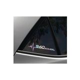 S60 Yan Cam Sticker Oto Kapı 20 Cm X 7 Cm Hologram c97