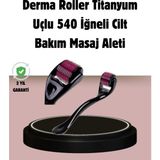 S'82 Dermaroller Titanyum 540 Iğneli 1 mm Cilt Yenileme ve Anti Aging Etkisi