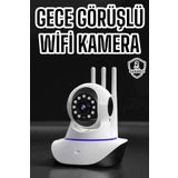 S'82 Ev Kamerası Wifi Kamerası Video Kayıt Çift Yönlü Hareket Sensörü Bebek